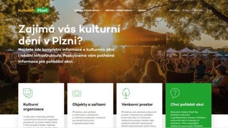 Nový web přináší přehled o plzeňské kultuře