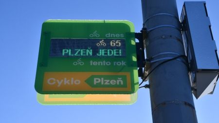 Cyklisty v Plzni počítají dva nové sčítače